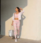 Shop-Pink Shibori Luxe Crop Top