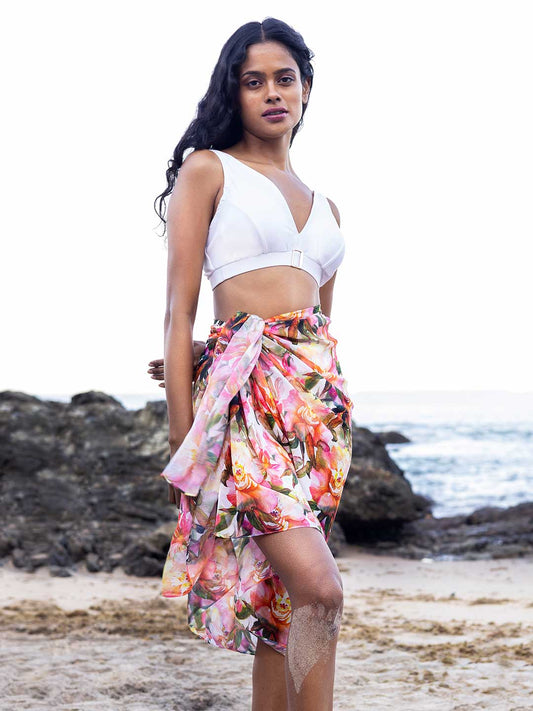 Shell Floral Sarong
