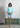 Sky Blue Satin Bow-Tie Shorts Set