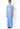 Blue Blossom - Cotton Nighty with Lace Neckline