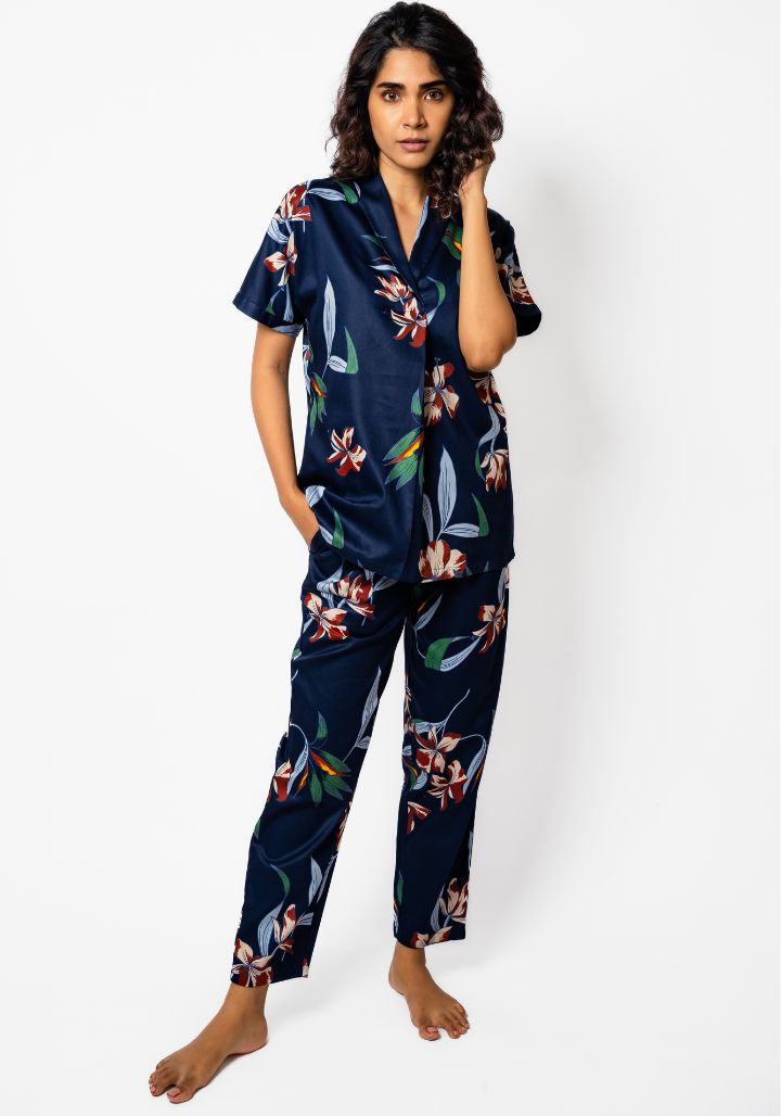 Stylish Printed Cotton Co-Ord Set for Lounge Wear