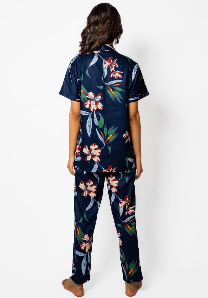 Stylish Printed Cotton Co-Ord Set for Lounge Wear