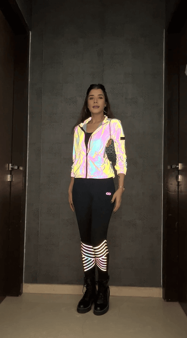 Shop-Artemis Reflective Leggings Black