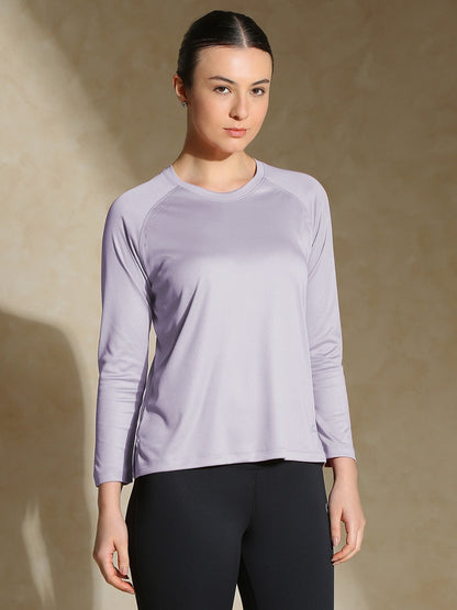 Aero TraqDry Long Sleeve Tee Lilac