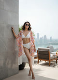 Coral - Rayon cover up