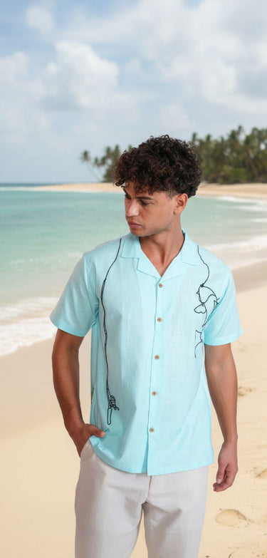 Fish & Crab Shirt For Men