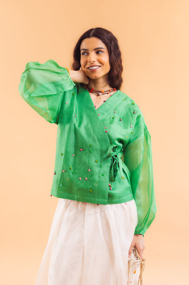 Fern Wrap Top
