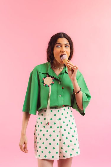 Dear Brooch Shirt
