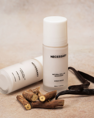 Amber Wood + White Musk Deodorant Duo Set