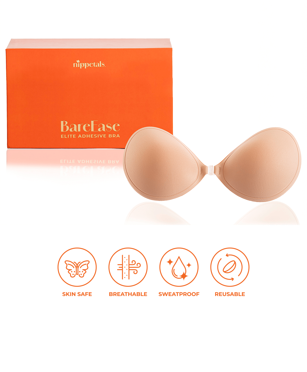 BareEase Adhesive Strapless Bra