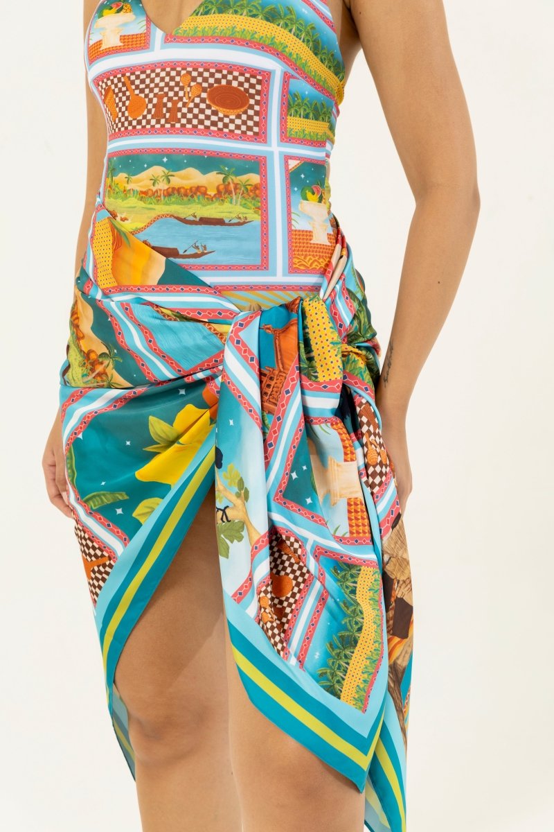 Beach Bum Sarong - Tizzi Swimwear