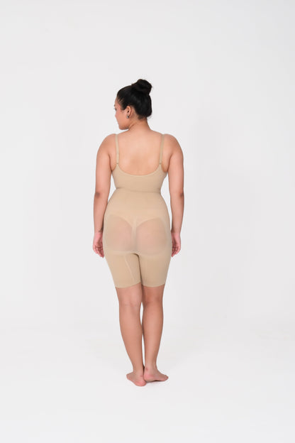 Butt Lifting Mid Thigh Bodysuit