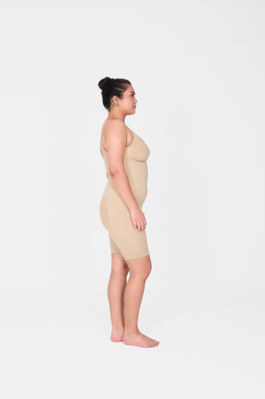 Butt Lifting Mid Thigh Bodysuit - Reframe