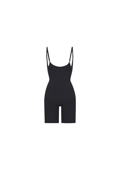 Open Bust Mid Thigh Bodysuit