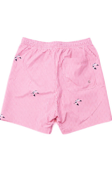 Men's Swim Shorts - Scooper Pink Stripes V2
