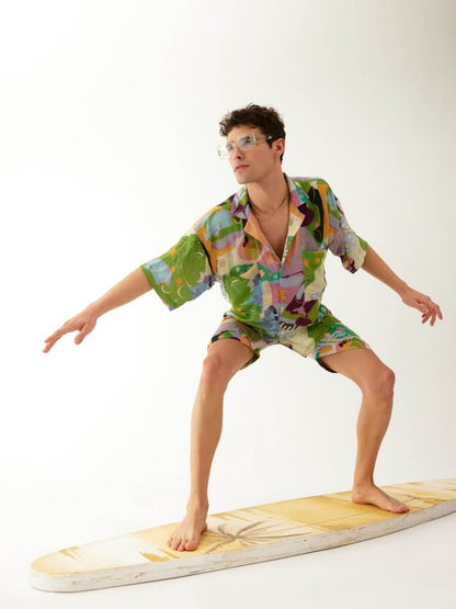 Dromos Resort Shirt with Dromos Resort Shorts
