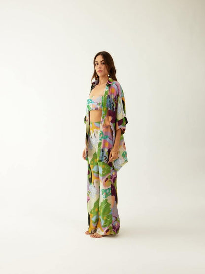 Fermouar Bustier With Doric Pants With Doric Shirt