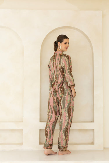 Dusky Rose Blossoms Pj set