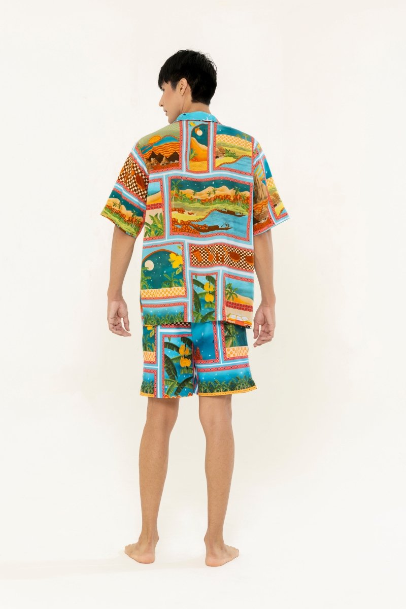 Fute resort shirt - Tizzi Swimwear