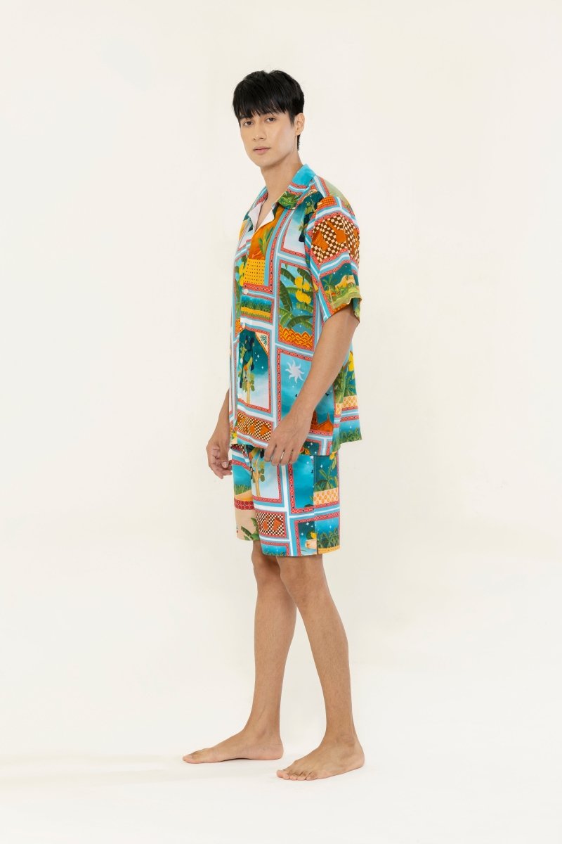 Fute resort shirt - Tizzi Swimwear