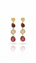 Ocean Glows Pink Earrings