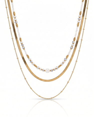 Elio Stack Layered Necklace