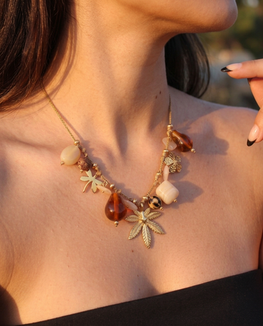 Rumi Charm Necklace