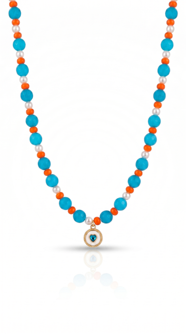 Capri Spritz Beaded Necklace