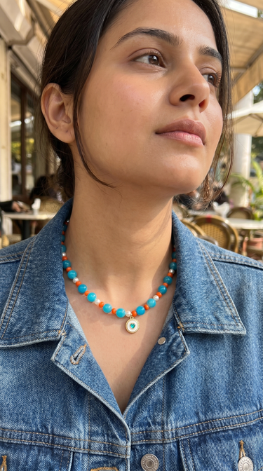 Capri Spritz Beaded Necklace