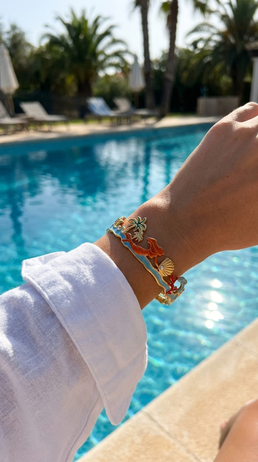 Shoreline Serenade Cuff Bracelet