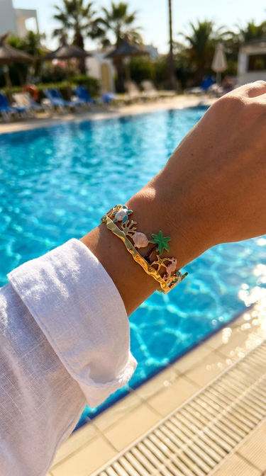 Lagoon Dream Cuff Bracelet