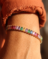 Jeweltone Bracelet – close-up worn
