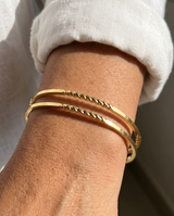 Loom Cuff Bracelet – close-up worn