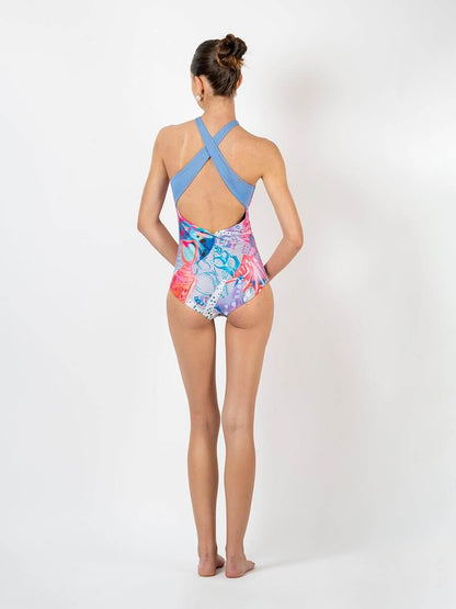 Medal Halter Swimsuit