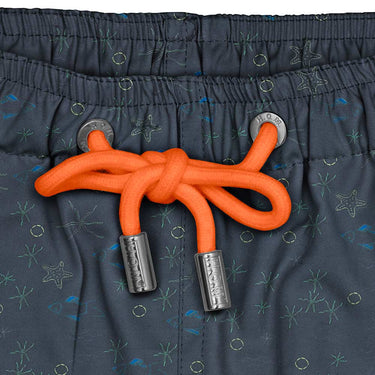 House of Malabaar boy's ocean life print swim shorts.