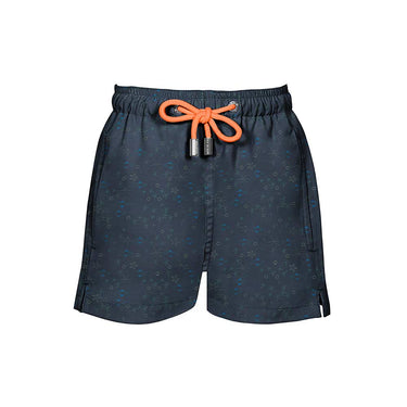 House of Malabaar boy's ocean life print swim shorts.