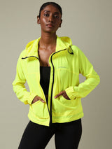 Shop-Utility Cargo Jacket Safety Yellow