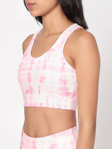Shop-Pink Shibori Luxe Crop Top