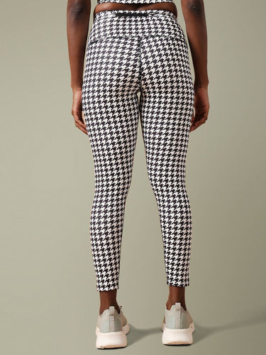 Shop-Ath Track 7/8 Leggings Houndstooth