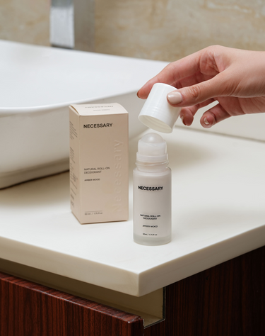 Amber Wood + White Musk Deodorant Duo Set
