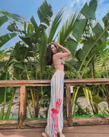 Tooti Frooti Printed Co - Ord Set - AOBABEACHWEAR