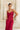 Imperial Ruby Silk Satin Nightgown set