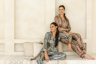 Dusky Rose Blossoms Pj set