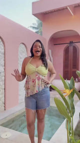 Pina Colada Classic Modest Monokini
