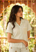 Bumblebee Hand-Embroidered Nightsuit