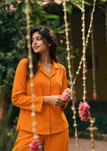 Tangerine Twinkle – Cotton Night Suit for Moms