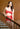 Crimson Creases Swimsuit