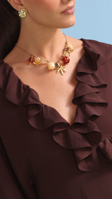 Rumi Charm Necklace