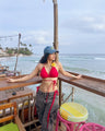 Chopped Chillis Red Bikini Swim Set - AOBASWIMWEAR