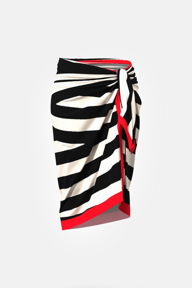 Black Stripe Sarong